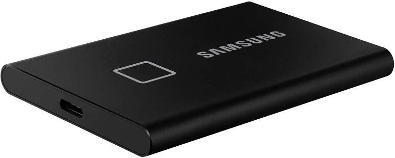 Samsung Portable T7 Touch 2 TB externí SSD disk USB 3.2 (Gen 2) černá MU-PC2T0K/WW : Půhy.cz