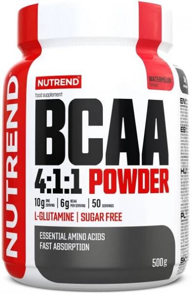 NUTREND BCAA 4:1:1 POWDER 500 g meloun - Doprodej