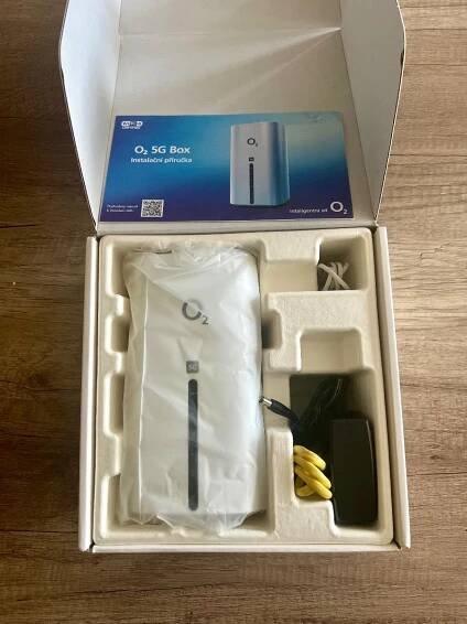 O2 5g box - modem tp-link NX510v