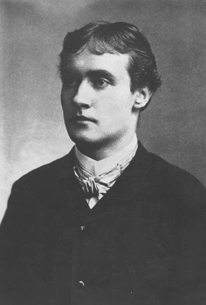 Alfred Schuler als Zwanzigjähriger