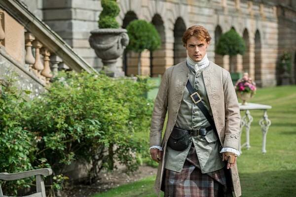 Cizinka - Předčasné vzkříšení - Z filmu - Sam Heughan