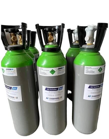Tlaková láhev pro výčepy 20L 200 Bar včetně plynu, N2/CO2 - Svařovačka.cz