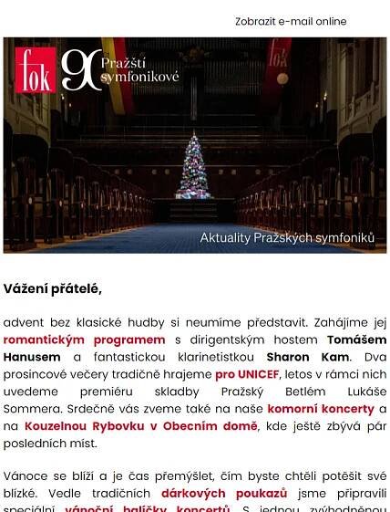 Aktuality Pražských symfoniků