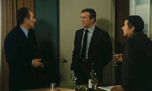 Yves Montand, Michel Piccoli, and Serge Reggiani in Vincent, François, Paul... et les autres (1974)