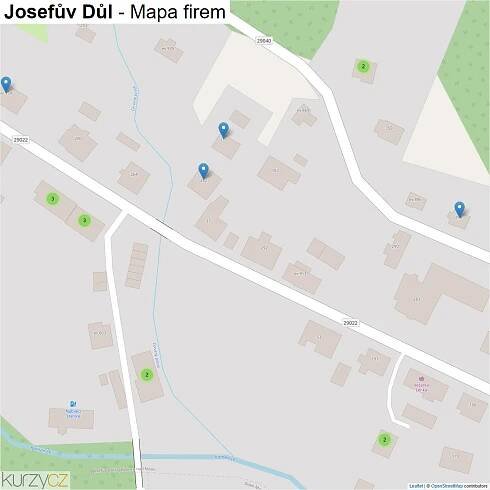 Josefův Důl - mapy | Kurzy.cz
