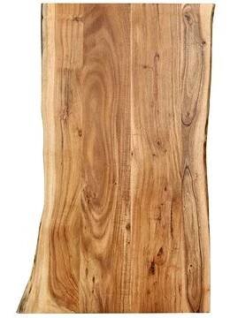 Stolová doska Stolová doska masívne akáciové drevo 120 × (50 – 60) × 2,5 cm ...