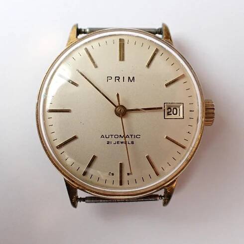 ZLACENÉ PRIM AUTOMATIC BAUHAUS (D20)