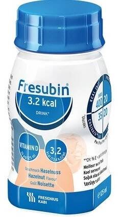 FRESUBIN 3,2 KCAL DRINK PŘÍCHUŤ LÍSKOOŘÍŠKOVÁ perorální roztok 4X125ML