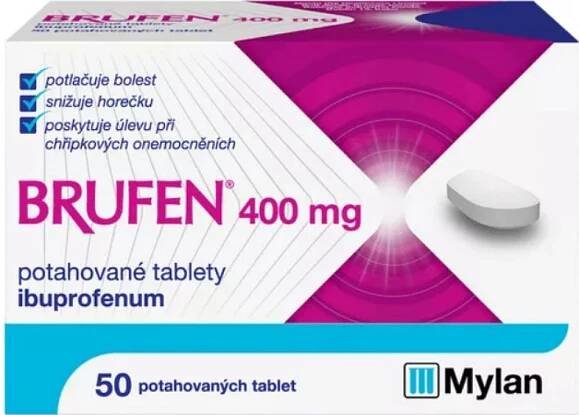 BRUFEN POR 400MG TBL FLM 50 II