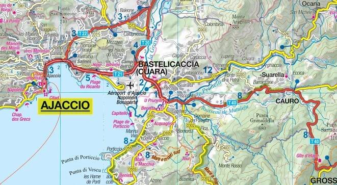 MoTourMaps KORSIKA 1:150.000