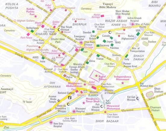 Afghanistan 1:1,5m mapa Nelles | International Travel Maps CZ
