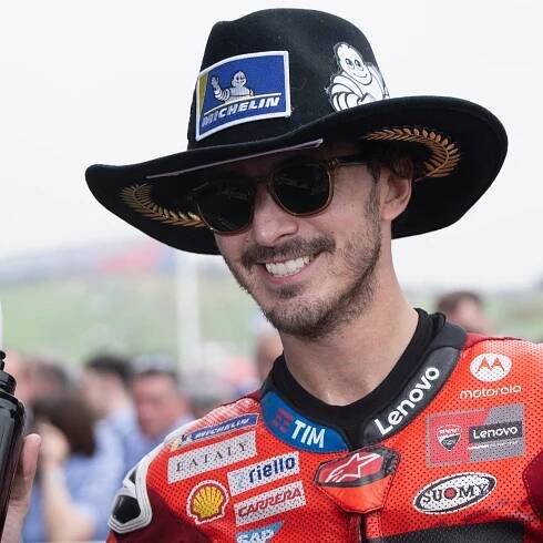 Marc Marquez crashes out as Francesco Bagnaia wins Americas MotoGP