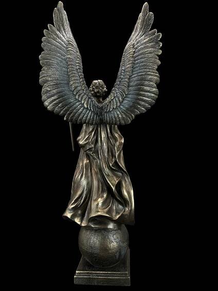 ARCHANDĚL GABRIEL – ORIGINÁLNÍ BRONZOVÁ SOCHA ZNAČKY VERONESE (WU74747A4) za 1707.00CZK - Allegro
