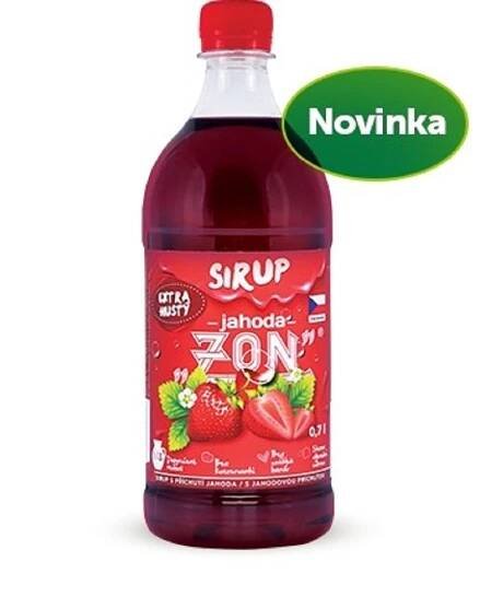 Sirup ZON jahoda 0,7l