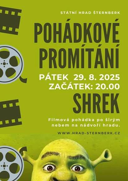 Pohádkové promítání na hradě Šternberk