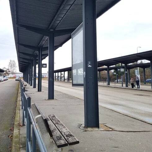 Autobusové nádraží v Jindřichově Hradci | foto: Eva Musterová Marvanová,  Český rozhlas
