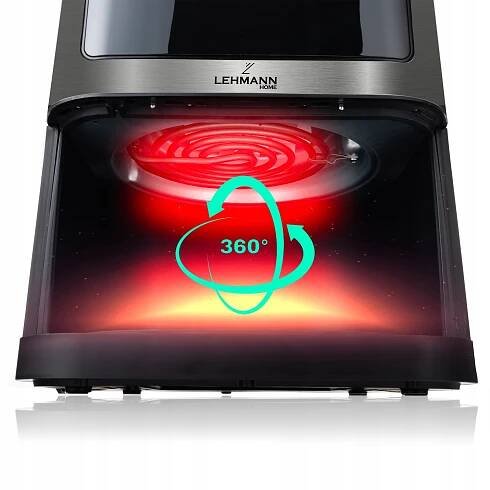 BEZTUKOVÁ FRITÉZA AIRFRYER FRITÉZA VELKÁ 12 PROGRAMŮ 8 l 1800 W Výkon 1800 W