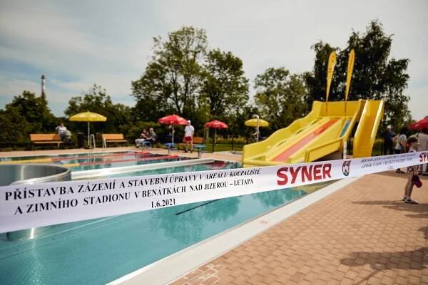 Slavnostní otevření koupaliště - Oficiální stránka města Benátky nad Jizerou