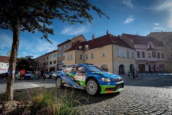 Fotka z rally závodů
