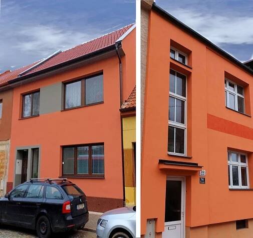 Zateplení fasády rodinného domu
