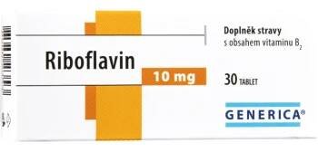 Riboflavin 30tbl Generica