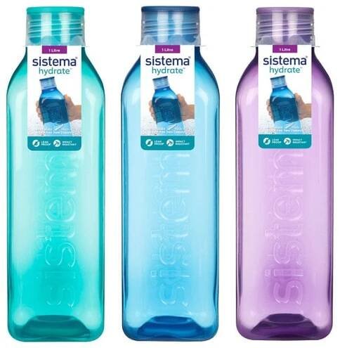 Sistema® HydrateTM Square 1 l