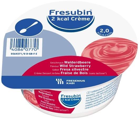 Fresubin 2 kcal Créme Lesní jahoda 4x125 g