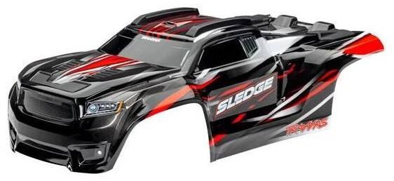 Náhled produktu - Karoserie Traxxas Sledge (červená)