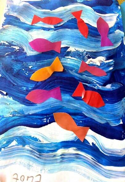 Épinglé par Juf Ylse sur Boer Boris gaat naar zee | Activité manuelle chine, Art de poissons, Thème de la mer