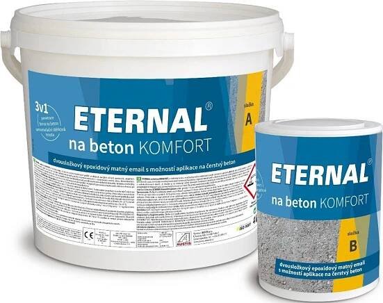 Eternal na beton Komfort 4,8 kg šedá