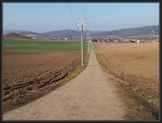 z Kuřimi směr Malhostovice
