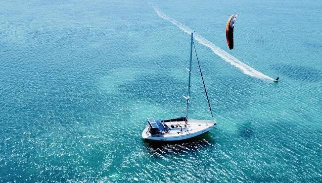 3zones - Kiteboarding, jachting, freediving