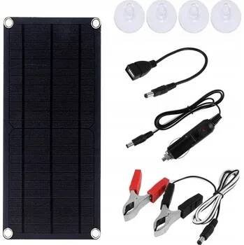 Přenosný 50W SOLÁRNÍ PANEL SOLÁRNÍ BATERIE 12V