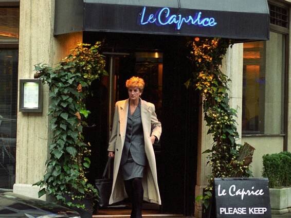 Anyone for seconds? Jeremy King recalls the glamour of Le Caprice - as the Queen is spotted at the glitzy former nineties hot spot