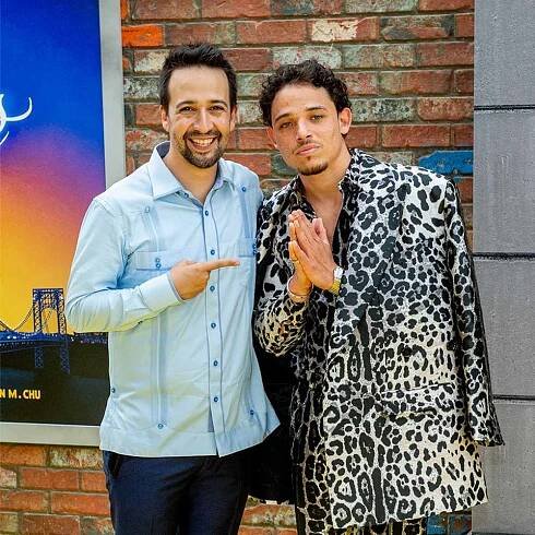 Lin-Manuel Miranda and Anthony Ramos