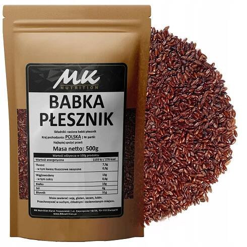 PSYLLIUM 500g Vláknina vitální přírodní z Polska na zácpu