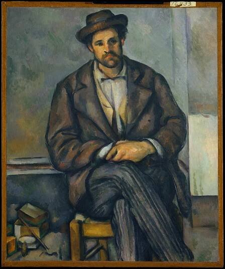 Seated Peasant (Cézanne)