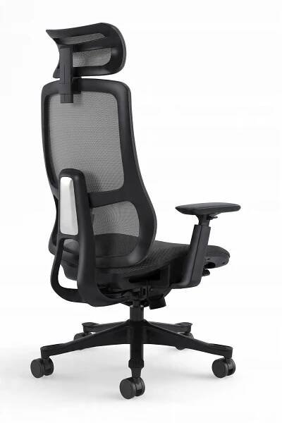 Ergonomická KANCELÁŘSKÁ ŽIDLE OTOČNÁ mikrosíť 3D nastavení ** SPLŇUJE BOZP Kód výrobce T3F-BH-BLACK
