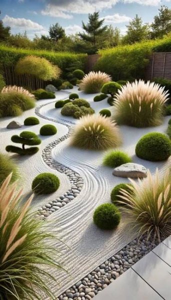 Pin by Cindy Lou Louis on Garden in 2025 | Zen garden design, Japanese rock garden, Japanese garden landscape