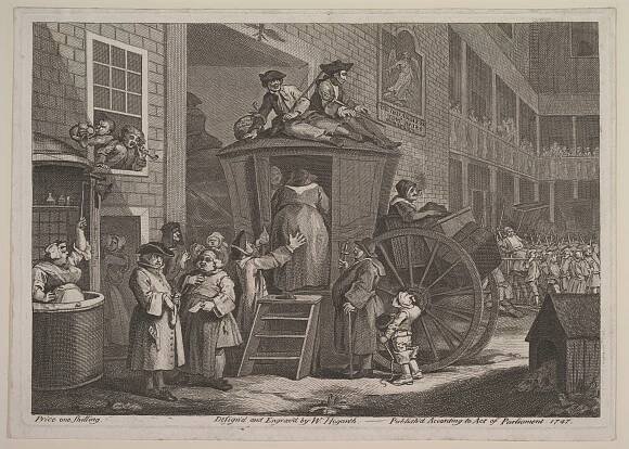 William Hogarth | The Stage Coach, or Country Inn Yard | The Metropolitan  Museum of Art