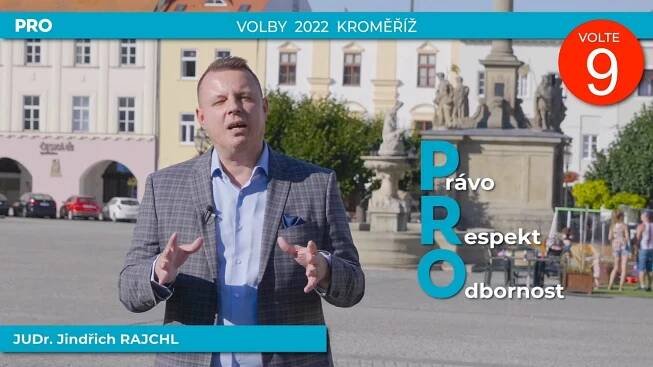 Strana PRO Kroměříž - Volby 2022 - JUDr. Jindřich Rajchl