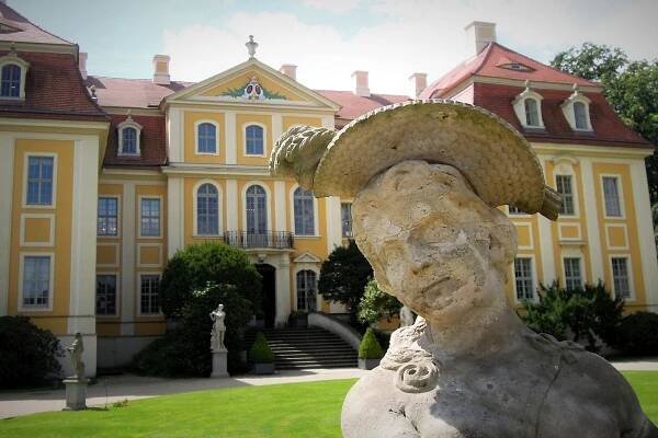 Barockschloss Rammenau, eine der schönsten vollständig erhaltenen Landbarockanlagen.