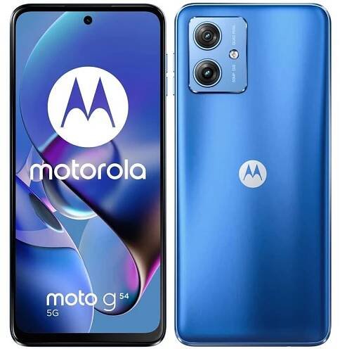 Mobilní telefon Motorola Moto G54 5G Power Edition 12 GB / 256 GB - Pearl Blue (PB0W0004RO) - s kosmetickou vadou - 12 měsíců záruka