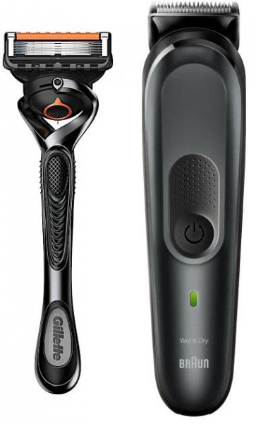 Pánský zastřihovač vlasů a vousů Braun All-in-one Trimmer 7 MGK7321 + zdarma holící strojek Gillette