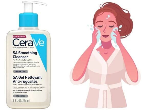 Cerave SA Smoothing Cleanser