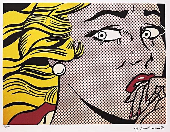 Crying Girl - Roy Lichtenstein - Galerie umění