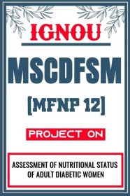 IGNOU-MSCDFSM-Project-MFNP-12-Synopsis-Proposal-&-Project-Report-Dissertation-Sample-3