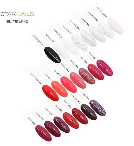 Sada STARNAILS Elite Line Set 6ml - 4+1 zdarma