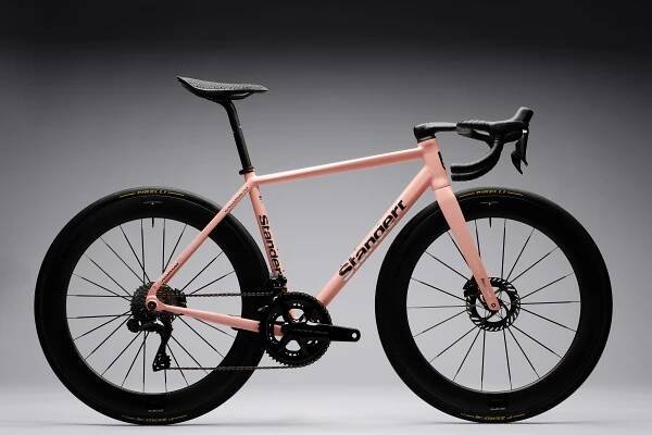 Standert Kreissäge RS road racing bike aluminium pink white