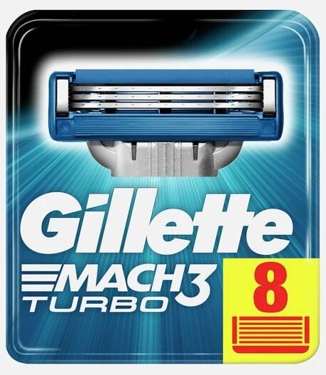Žiletka po UnisexGilletteHeated RazorMach3 Turbo Náhradní Hlavice1 ks